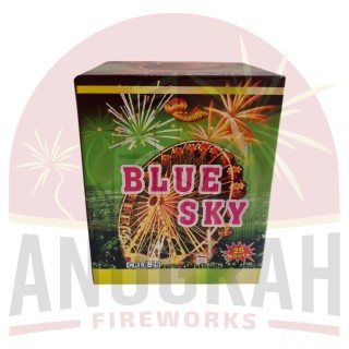 Kembang Api Cake LANTERN Blue Sky 25s 1,2"